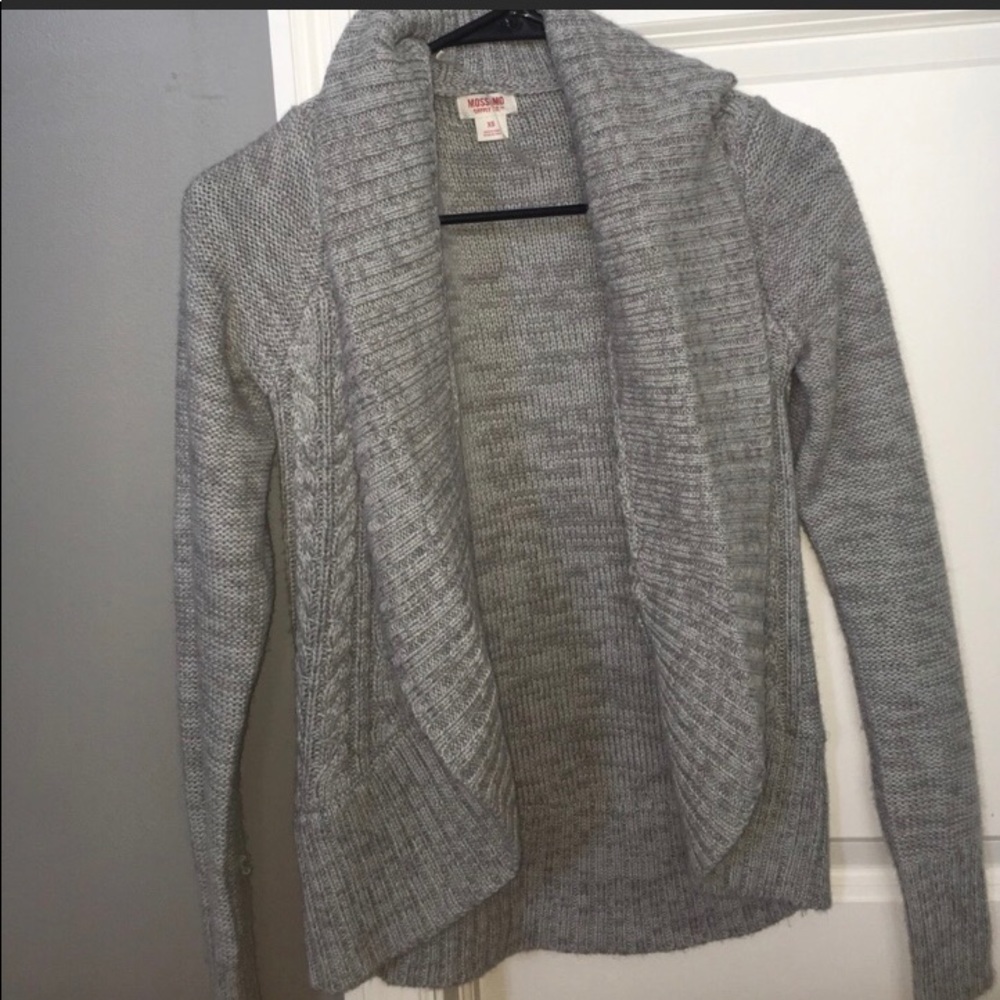 Gray sweater